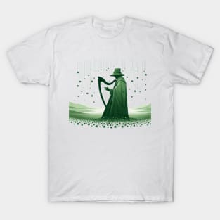 Harpiste de Saint Patrick T-Shirt